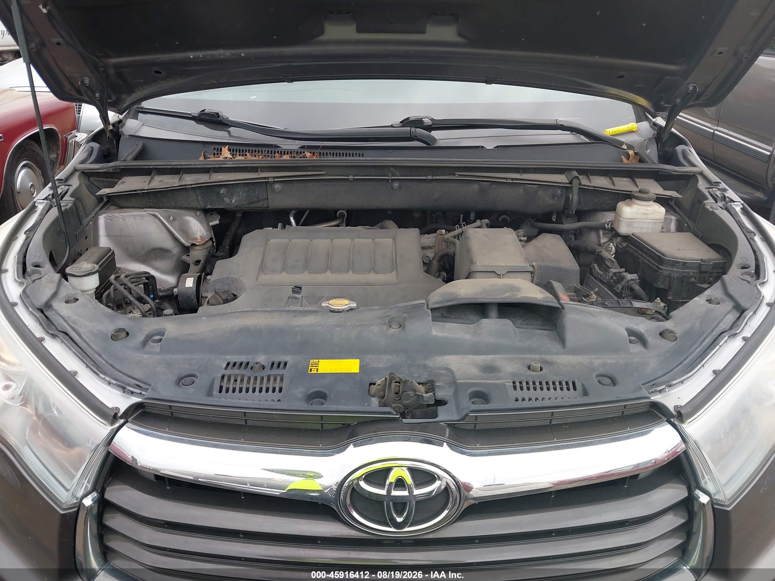 2015 Toyota Highlander Limited Gray vin: 5TDDKRFH1FS166143