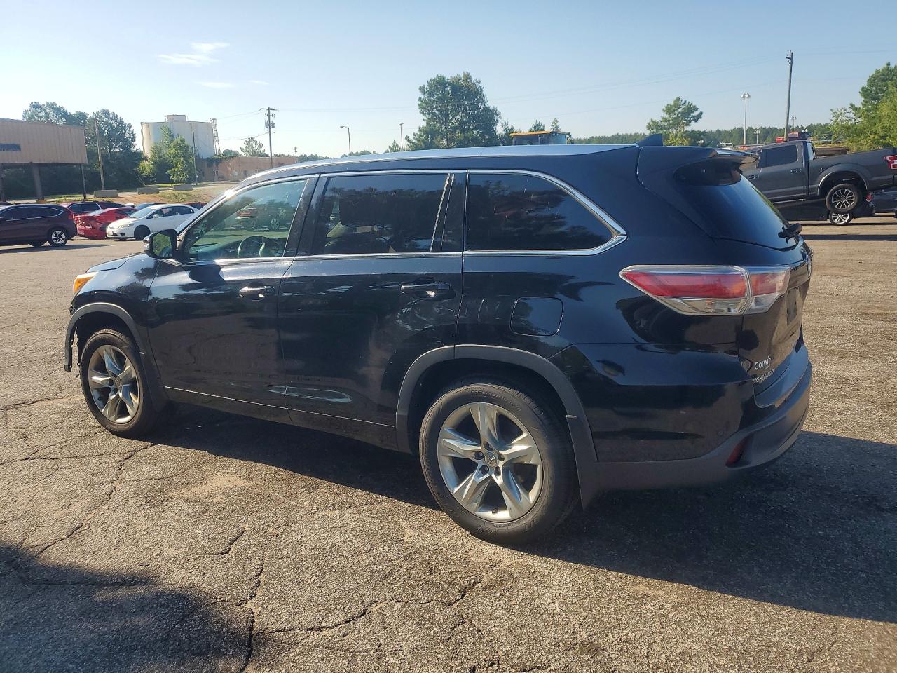 2015 Toyota Highlander Limited Platinum Black vin: 5TDDKRFH1FS209203