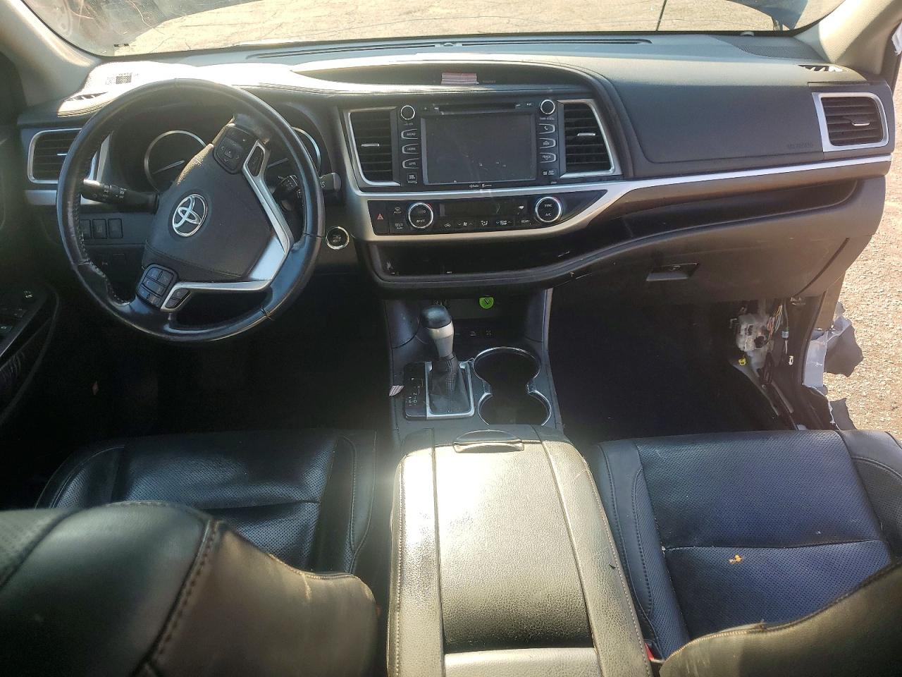 2015 Toyota Highlander Limited Platinum Black vin: 5TDDKRFH1FS209203