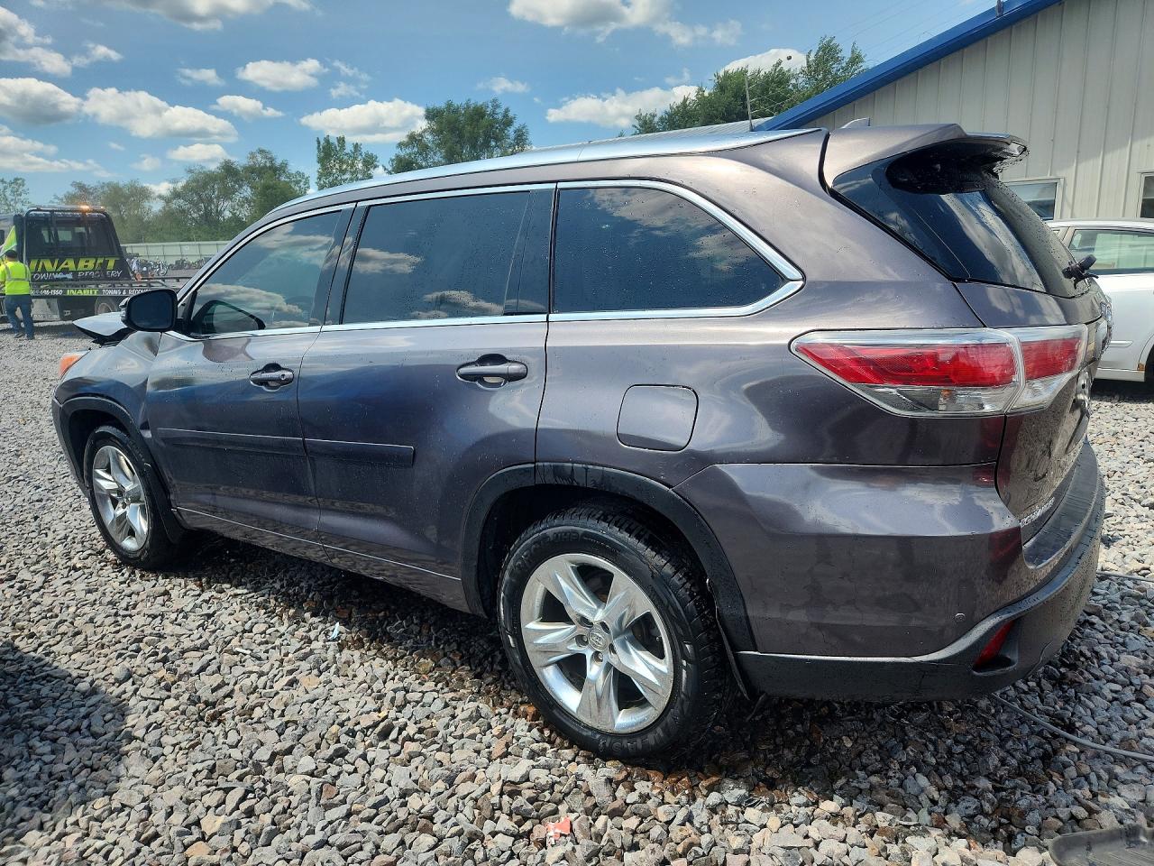 2014 Toyota Highlander Limited Черный vin: 5TDDKRFH2ES006867