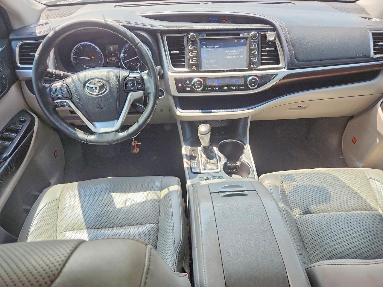 2014 Toyota Highlander Limited Черный vin: 5TDDKRFH2ES006867