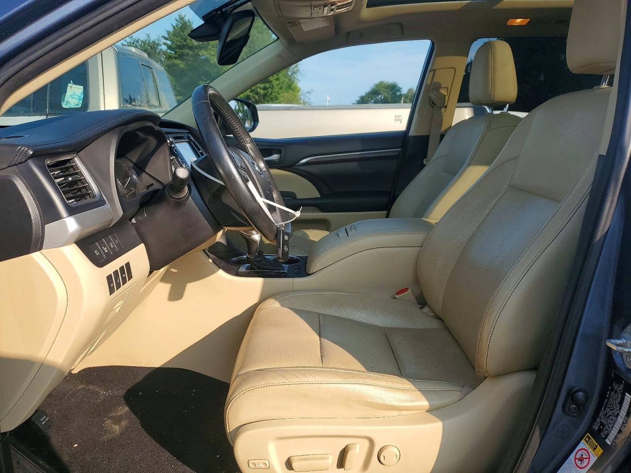 2014 Toyota Highlander Limited Platinum Синий vin: 5TDDKRFH2ES025855