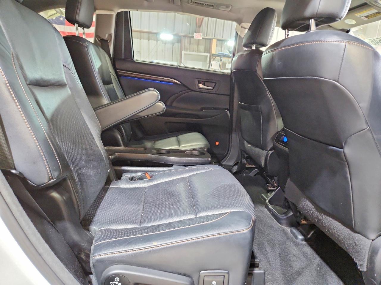 2014 Toyota Highlander Limited Белый vin: 5TDDKRFH2ES032322