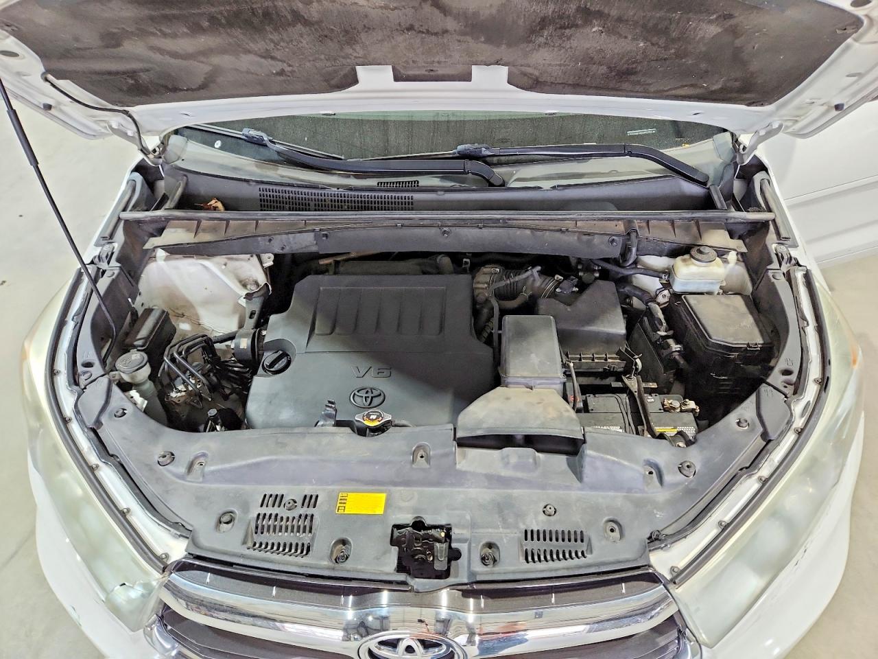 2014 Toyota Highlander Limited Белый vin: 5TDDKRFH2ES032322