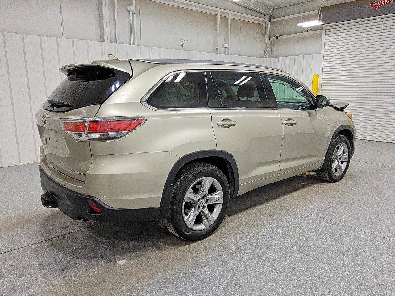 2014 Toyota Highlander Limited Platinum Tan vin: 5TDDKRFH2ES066096
