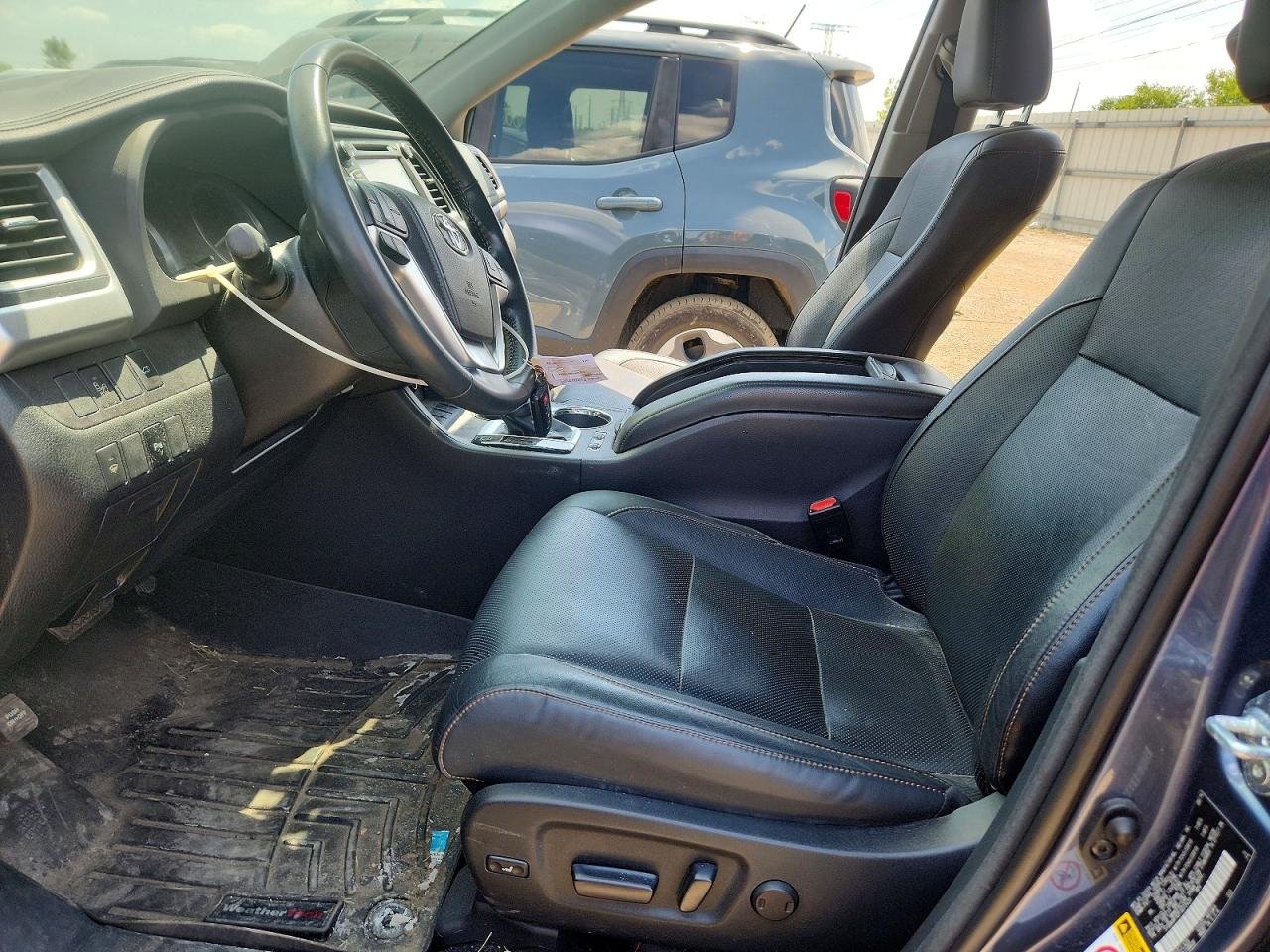 2015 Toyota Highlander Limited Blue vin: 5TDDKRFH2FS072420
