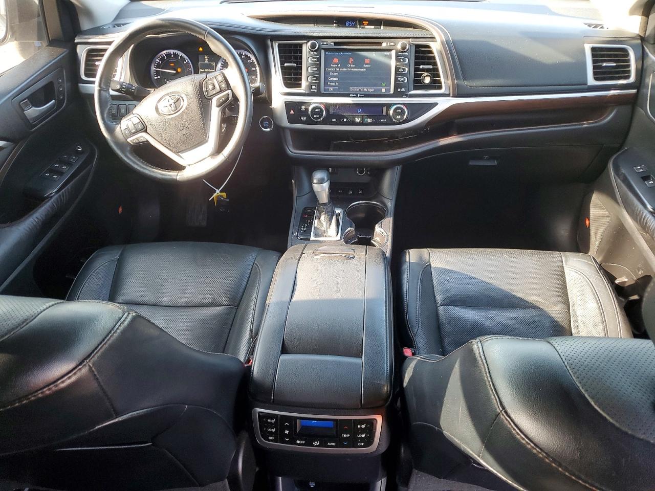2015 Toyota Highlander Limited Platinum Silver vin: 5TDDKRFH2FS191276