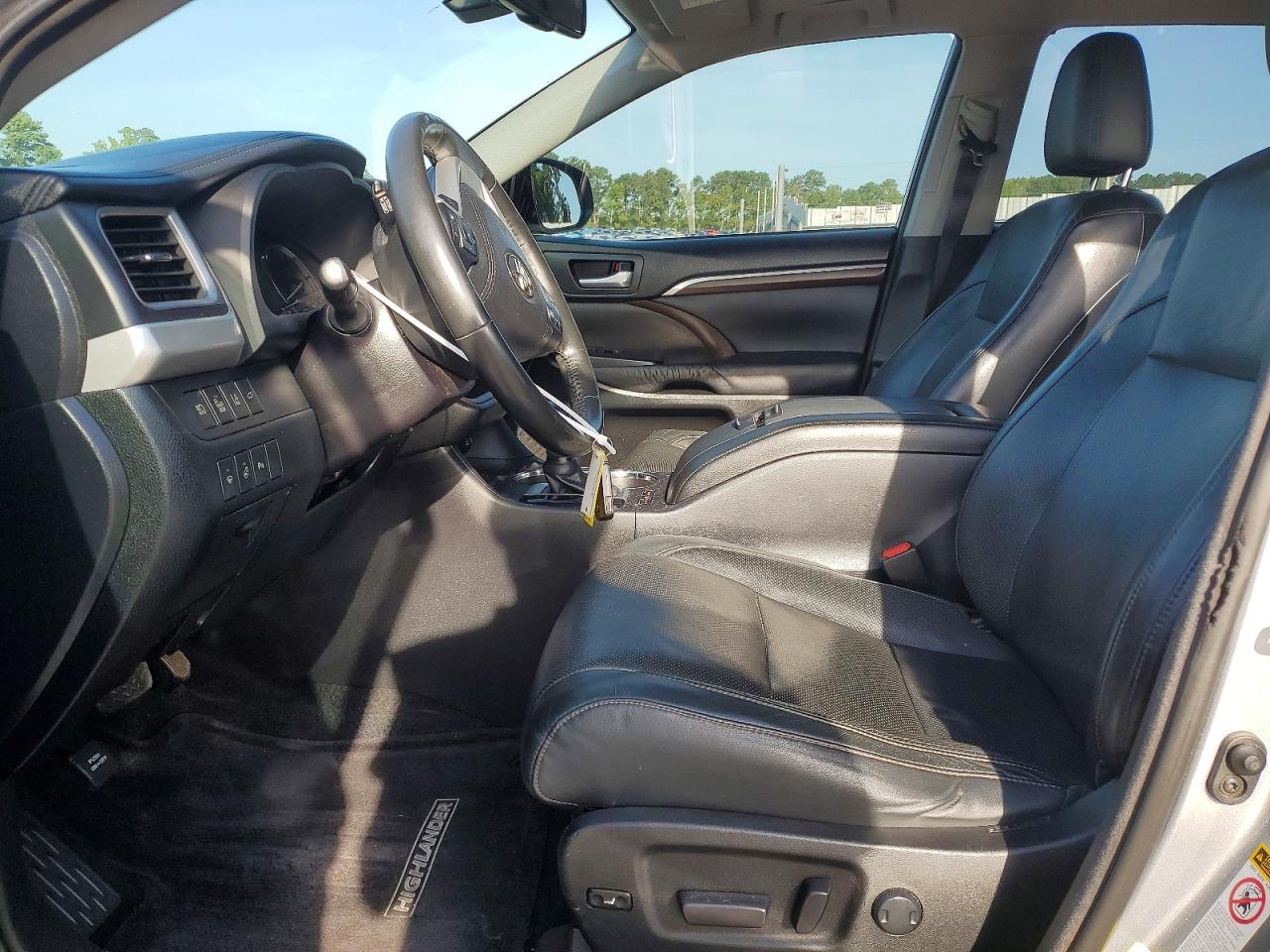 2015 Toyota Highlander Limited Platinum Silver vin: 5TDDKRFH2FS191276