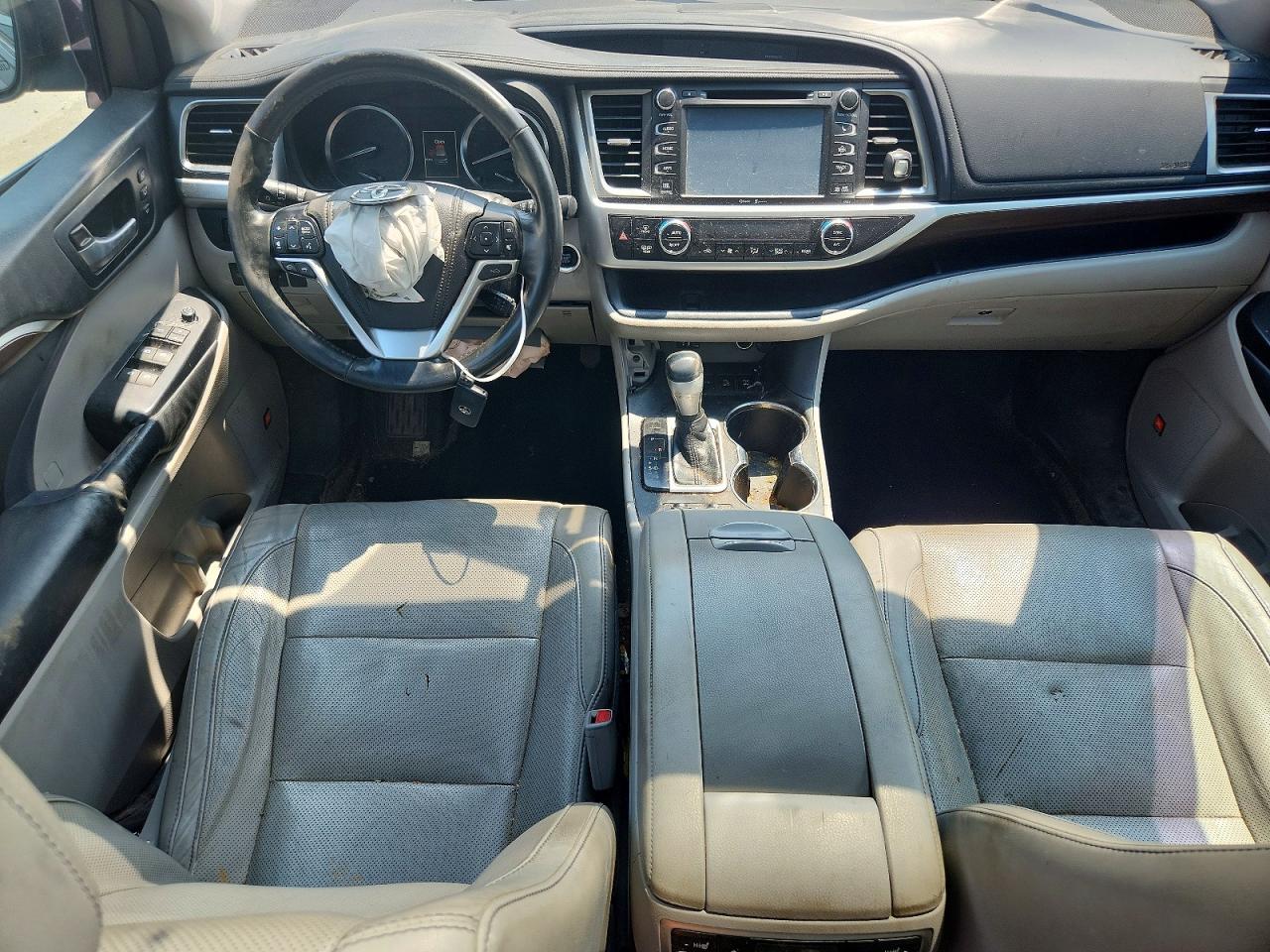 2015 Toyota Highlander Limited Platinum Blue vin: 5TDDKRFH3FS109278