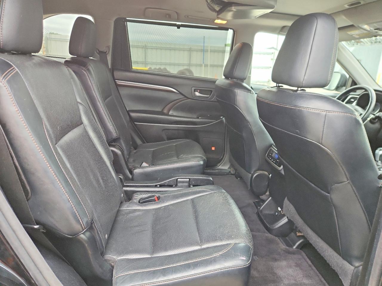 2015 Toyota Highlander Limited Black vin: 5TDDKRFH3FS178651