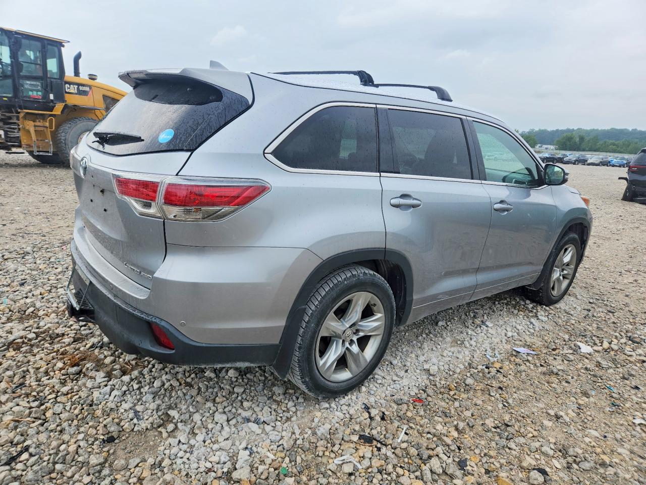 2014 Toyota Highlander Limited Platinum Silver vin: 5TDDKRFH4ES071736