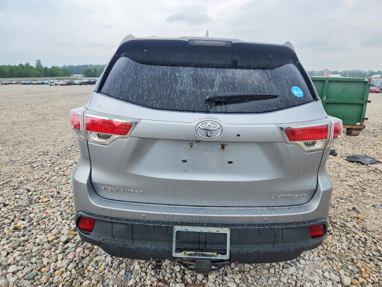 2014 Toyota Highlander Limited Platinum Silver vin: 5TDDKRFH4ES071736