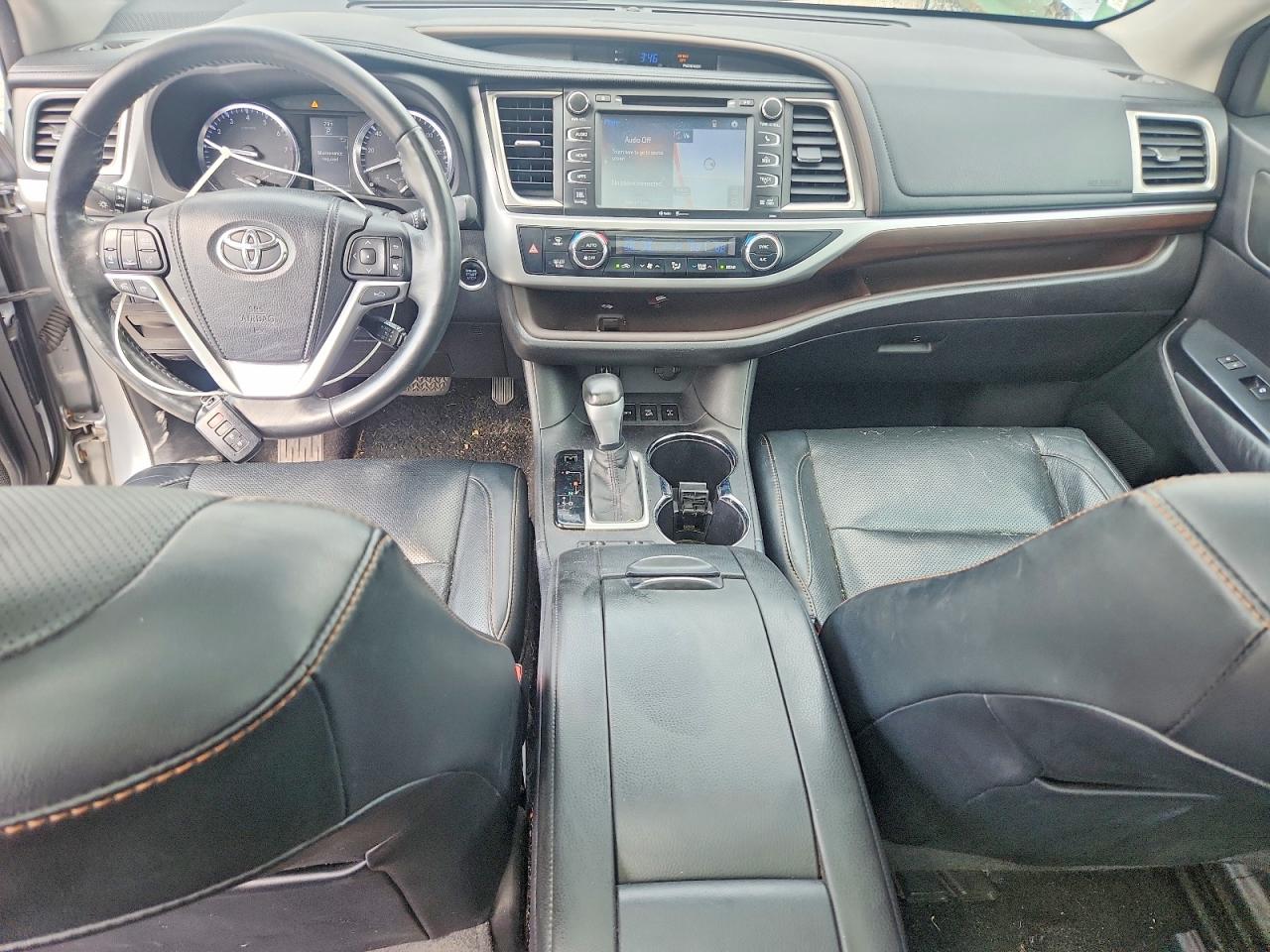 2014 Toyota Highlander Limited Platinum Silver vin: 5TDDKRFH4ES071736