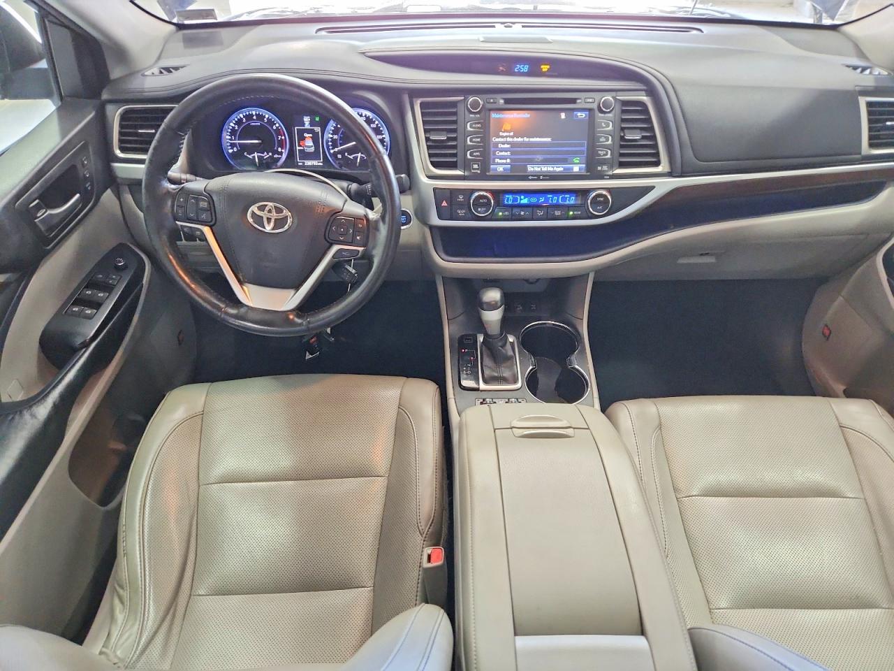 2015 Toyota Highlander Limited Platinum Blue vin: 5TDDKRFH4FS151653