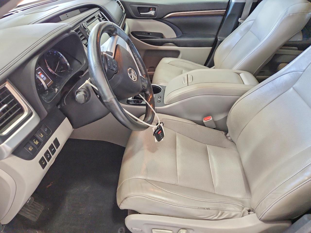 2015 Toyota Highlander Limited Platinum Blue vin: 5TDDKRFH4FS151653