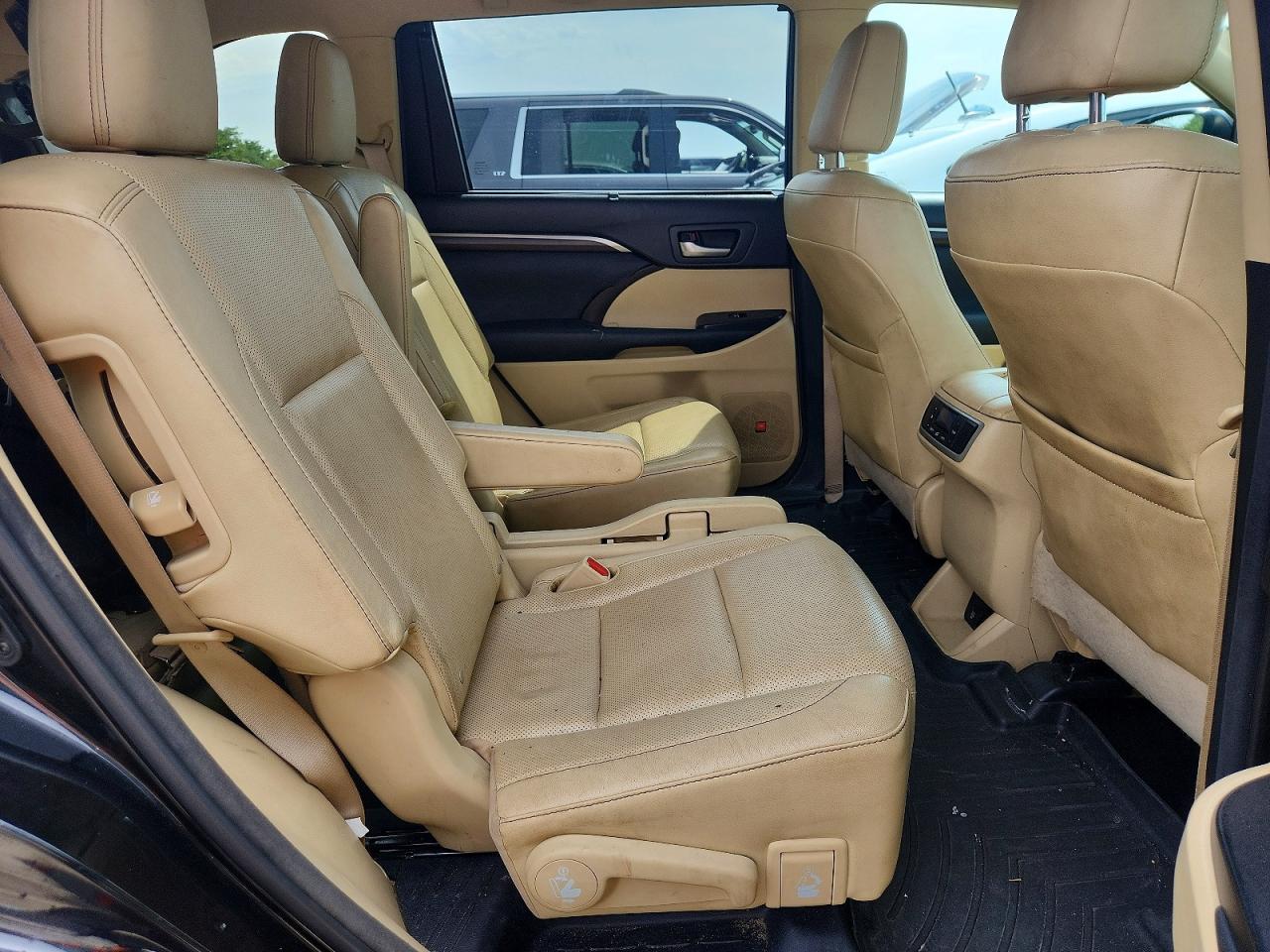 2015 Toyota Highlander Limited Black vin: 5TDDKRFH4FS198200