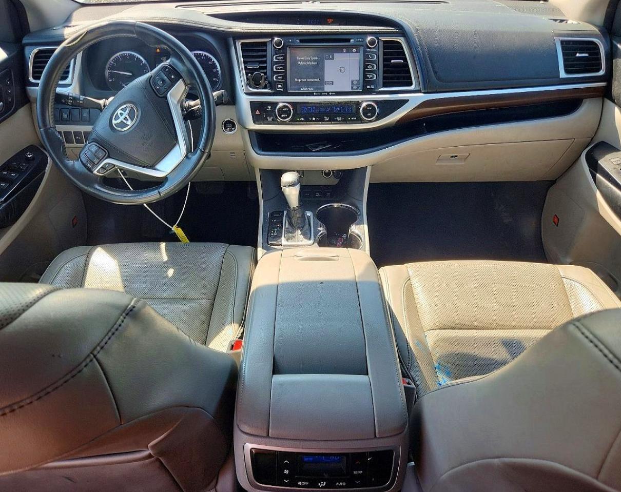 2016 Toyota Highlander Limited Silver vin: 5TDDKRFH4GS288691