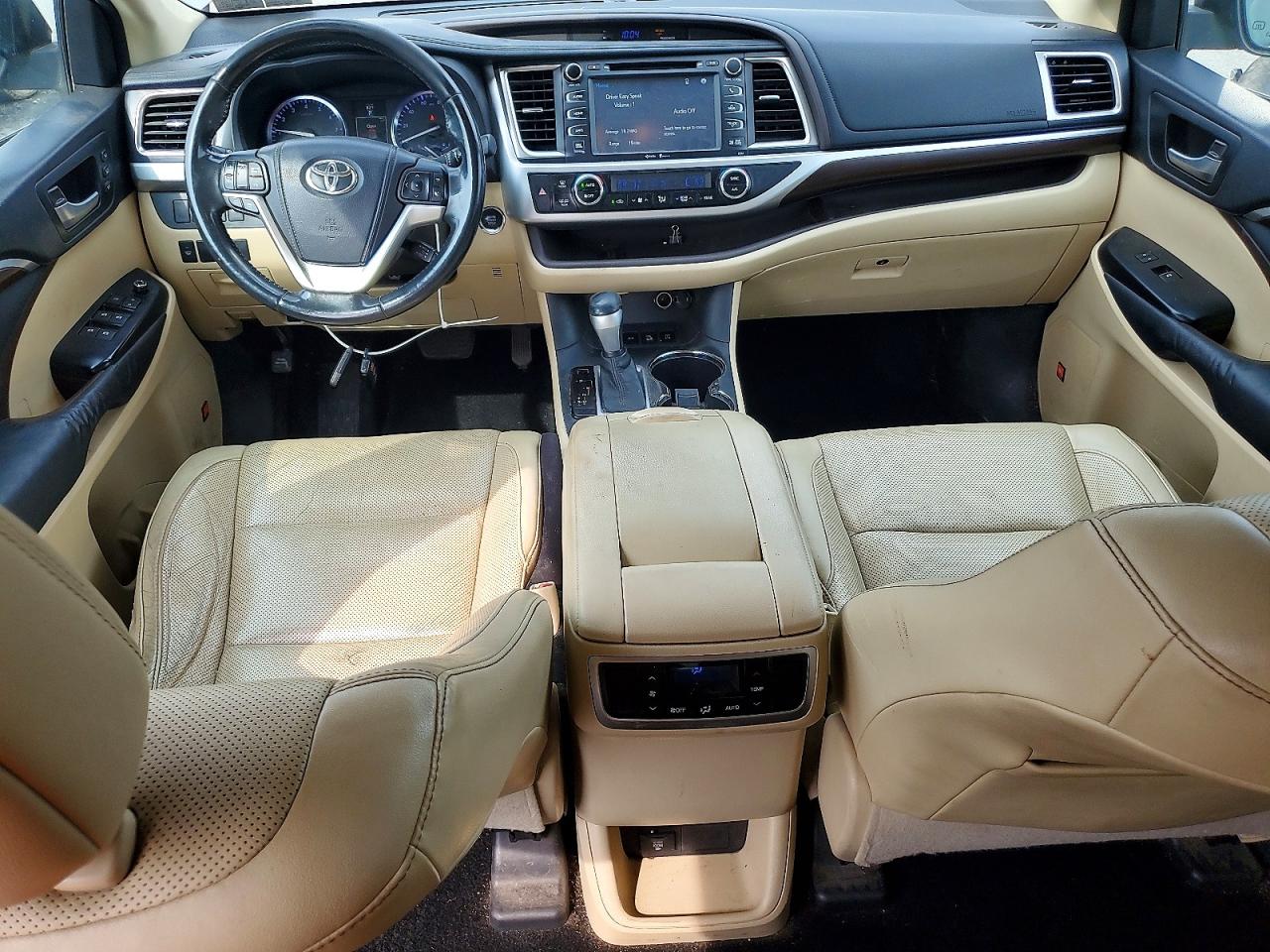 2014 Toyota Highlander Limited Зеленый vin: 5TDDKRFH5ES035344