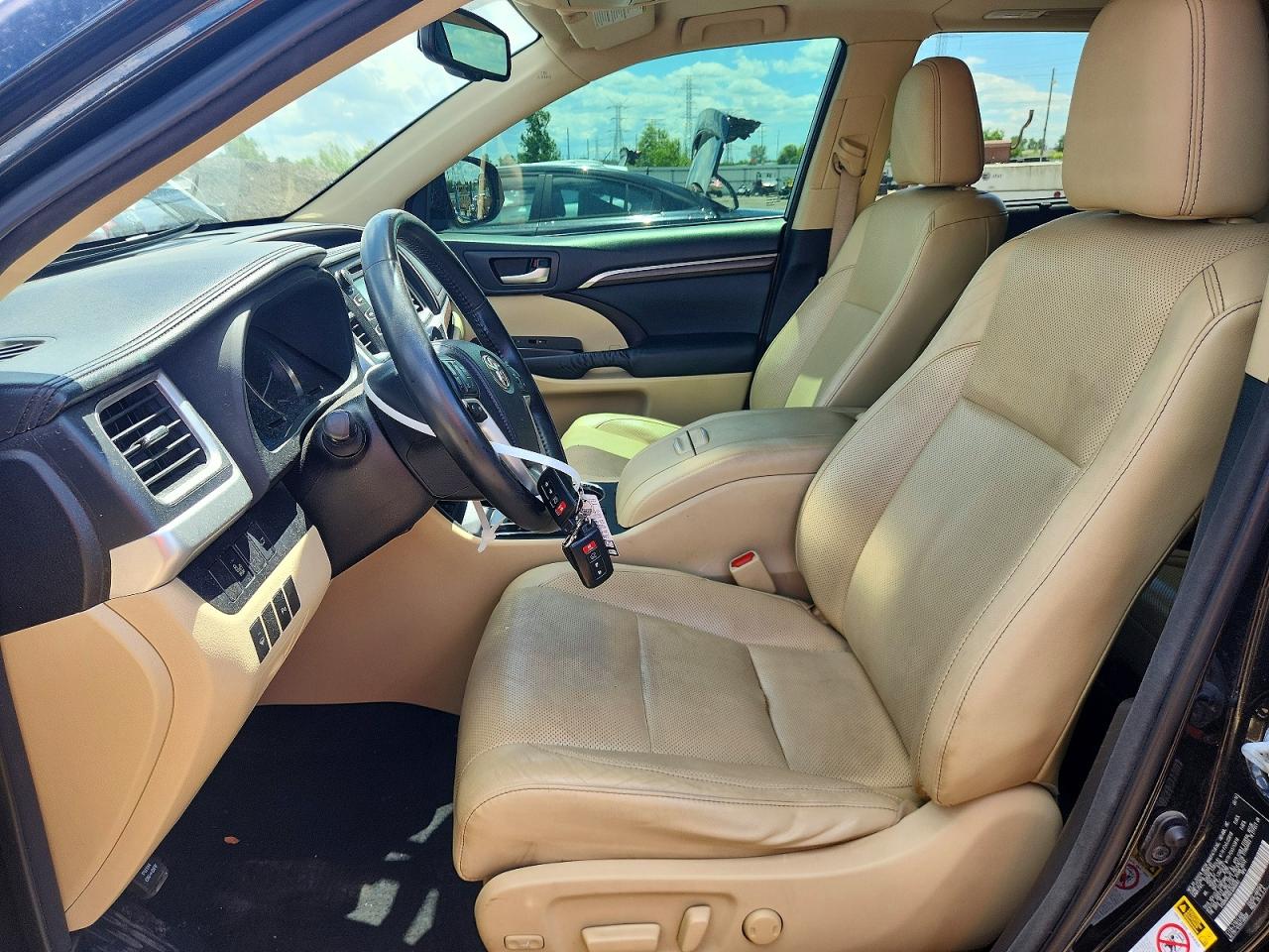 2014 Toyota Highlander Limited Black vin: 5TDDKRFH5ES060082