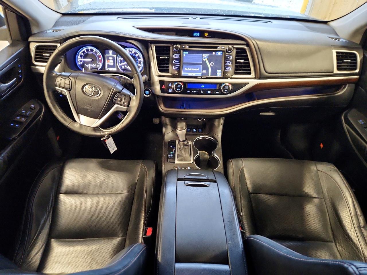 2015 Toyota Highlander Limited Blue vin: 5TDDKRFH5FS076395