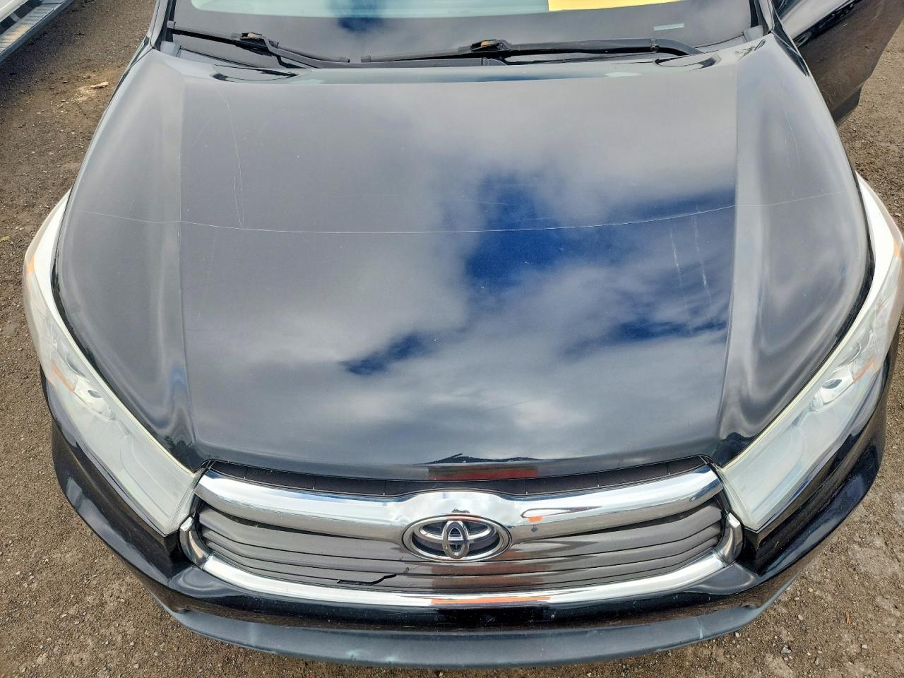 2015 Toyota Highlander Limited Черный vin: 5TDDKRFH5FS088420
