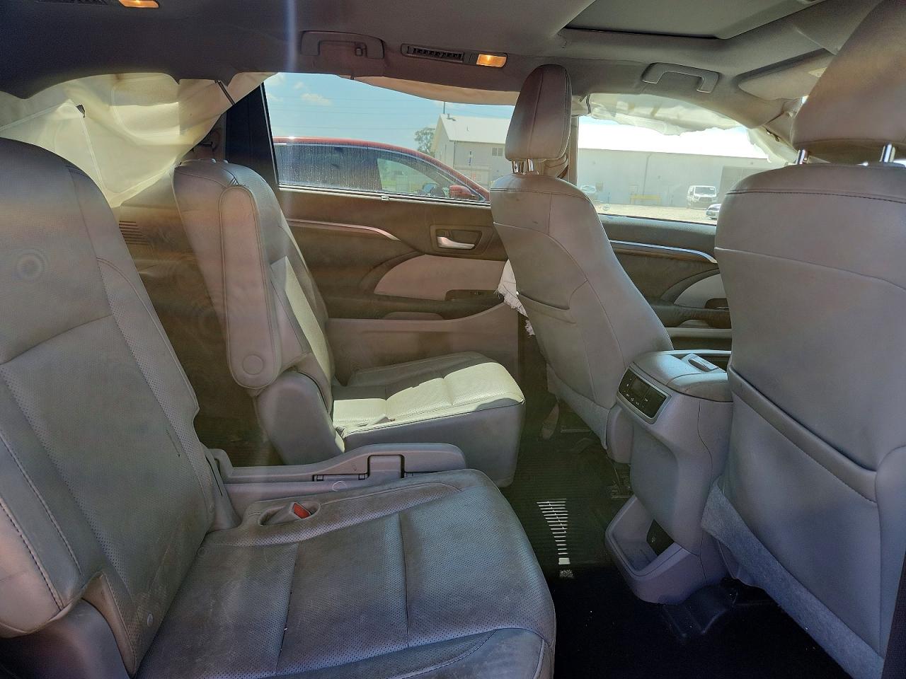 2015 Toyota Highlander Limited Green vin: 5TDDKRFH5FS129743