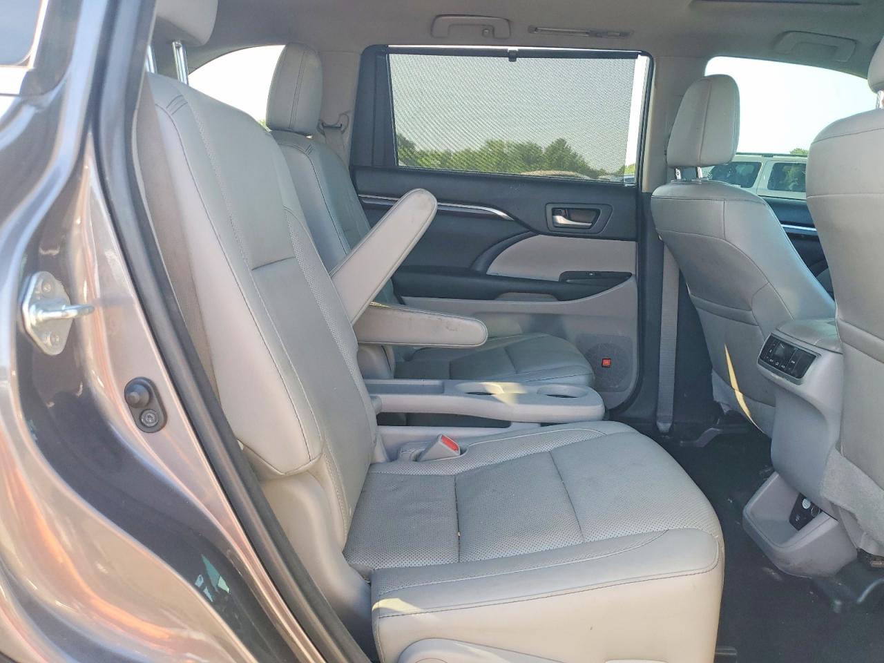 2015 Toyota Highlander Limited Gray vin: 5TDDKRFH5FS137521