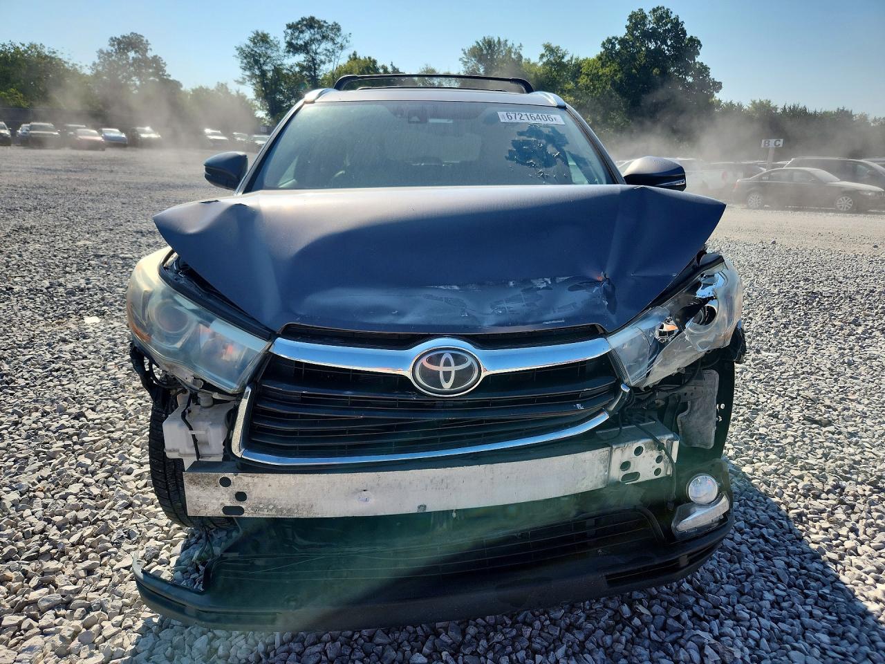 2016 Toyota Highlander Limited Platinum Gray vin: 5TDDKRFH5GS300783