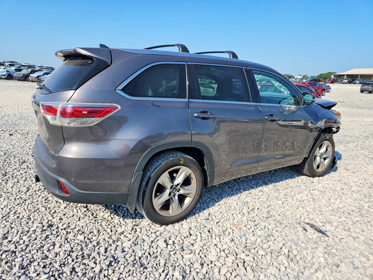 2016 Toyota Highlander Limited Platinum Gray vin: 5TDDKRFH5GS300783