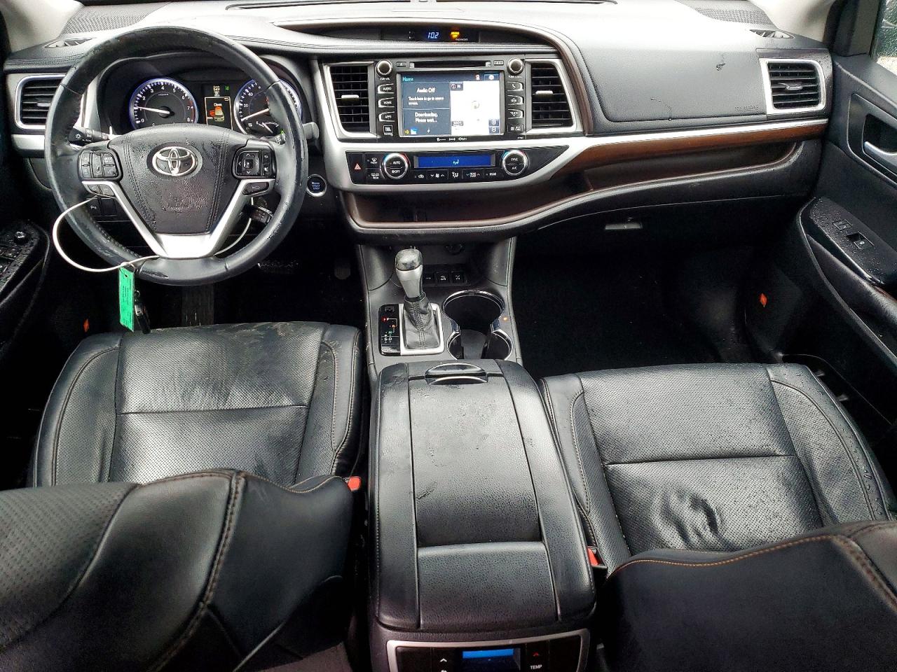 2016 Toyota Highlander Limited Бордовый vin: 5TDDKRFH5GS325554