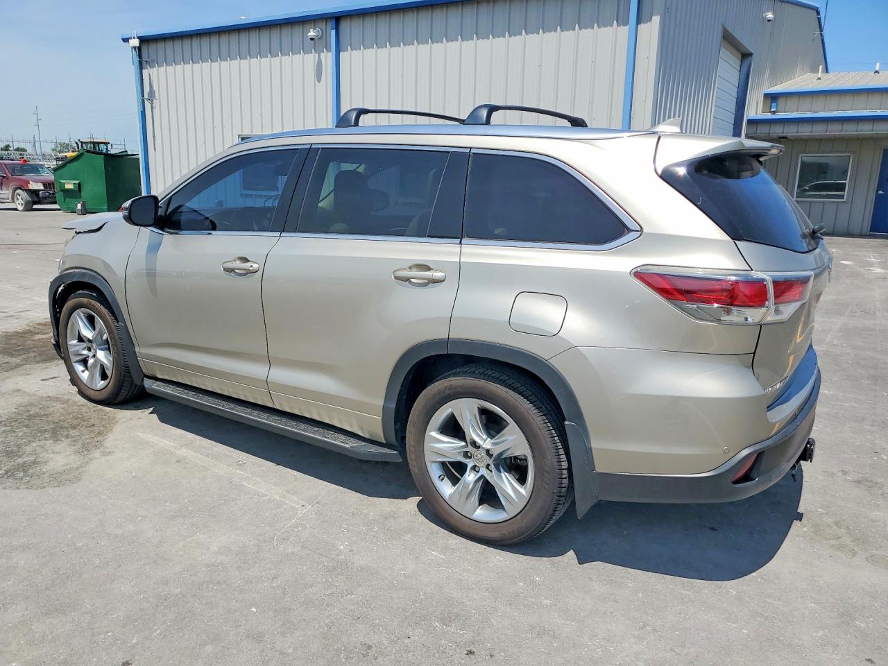 2015 Toyota Highlander Limited Platinum Tan vin: 5TDDKRFH6FS168955