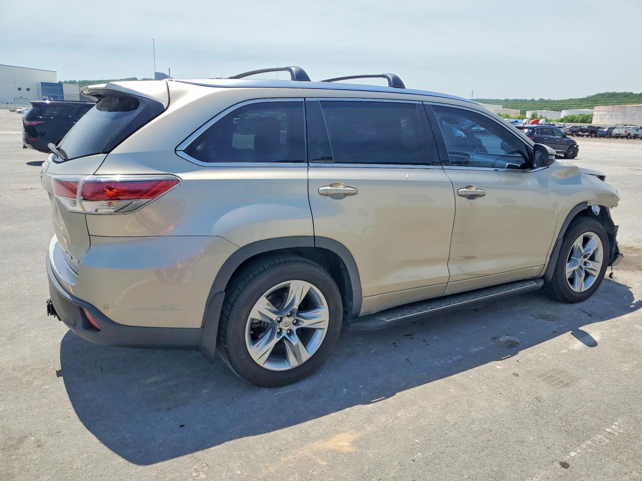 2015 Toyota Highlander Limited Platinum Tan vin: 5TDDKRFH6FS168955