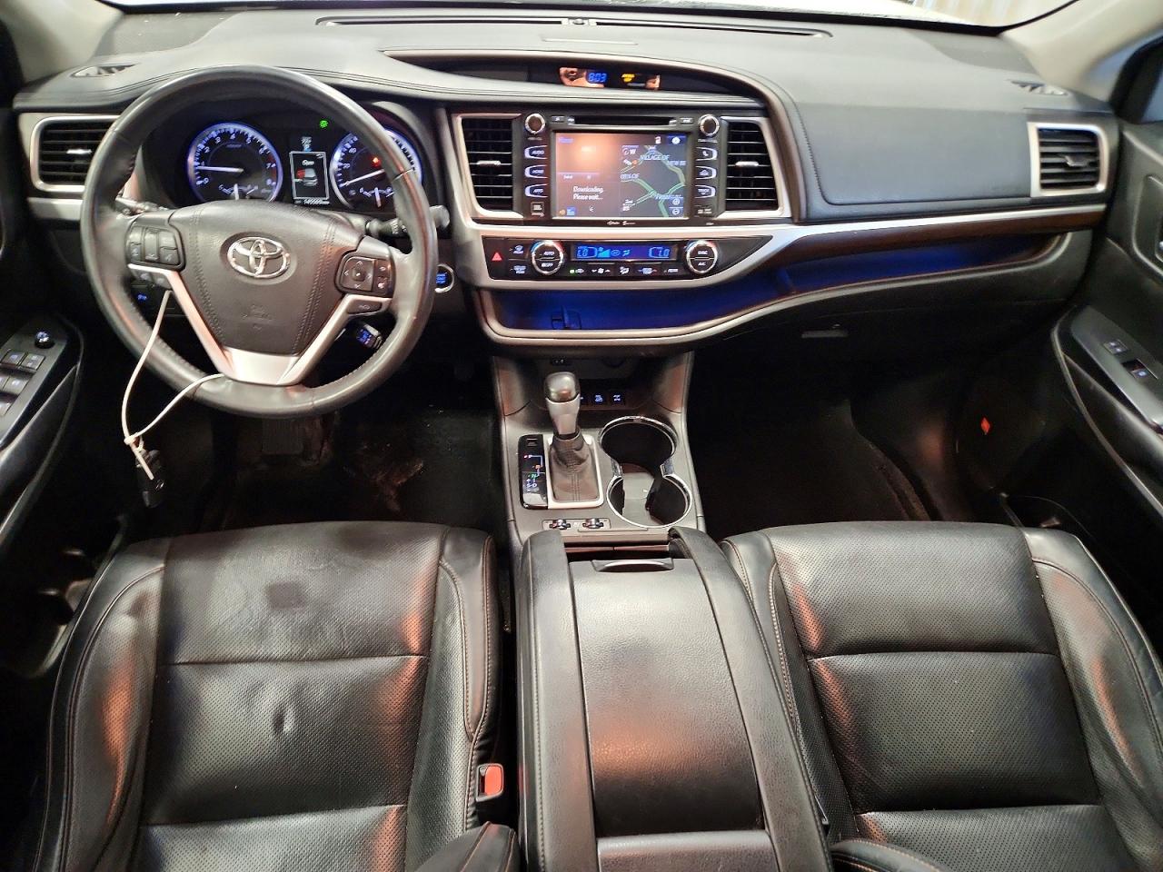 2015 Toyota Highlander Limited Platinum White vin: 5TDDKRFH6FS214641