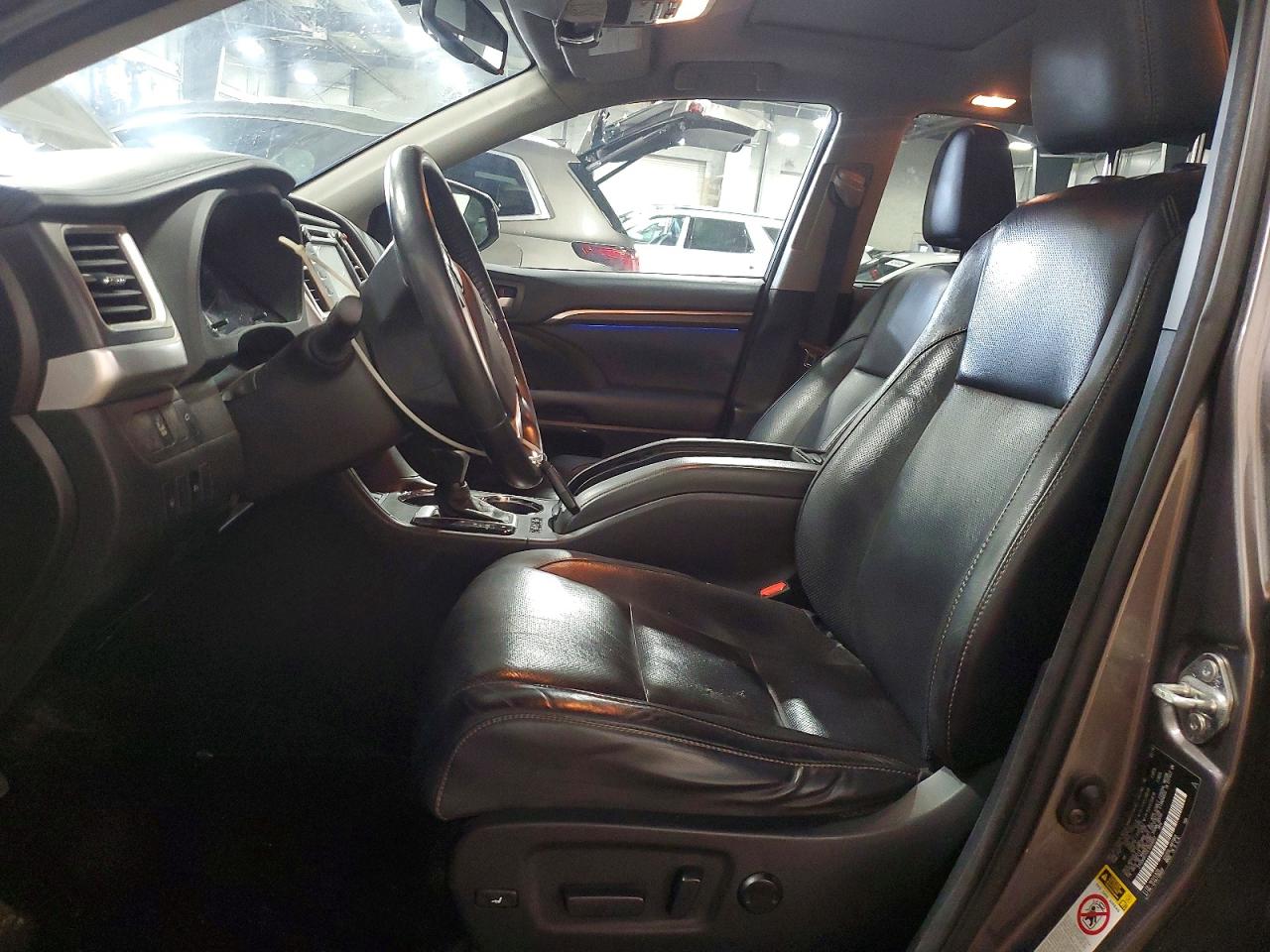 2014 Toyota Highlander Limited Gray vin: 5TDDKRFH7ES048662