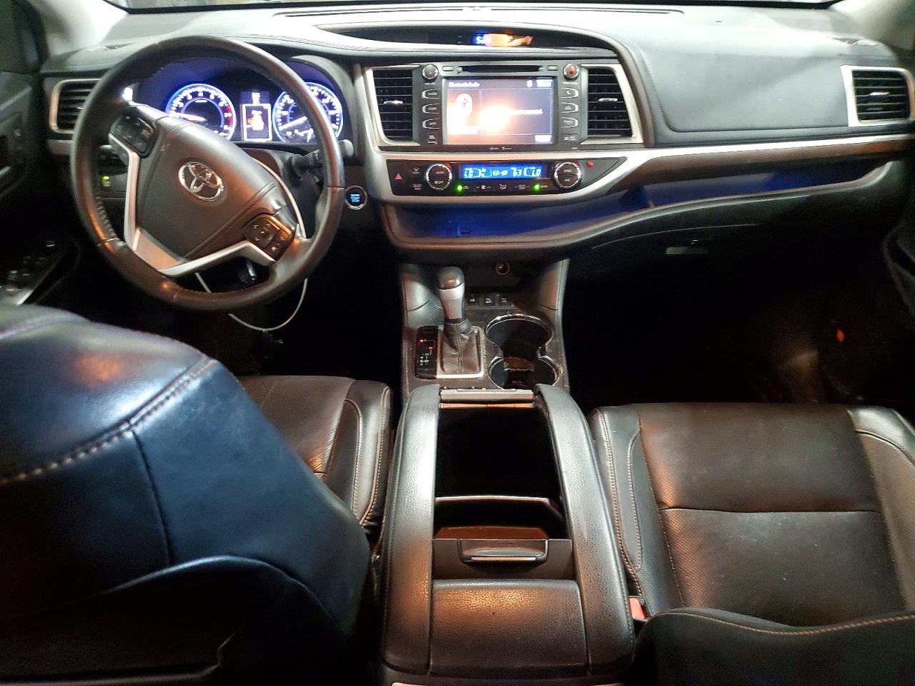 2014 Toyota Highlander Limited Gray vin: 5TDDKRFH7ES048662