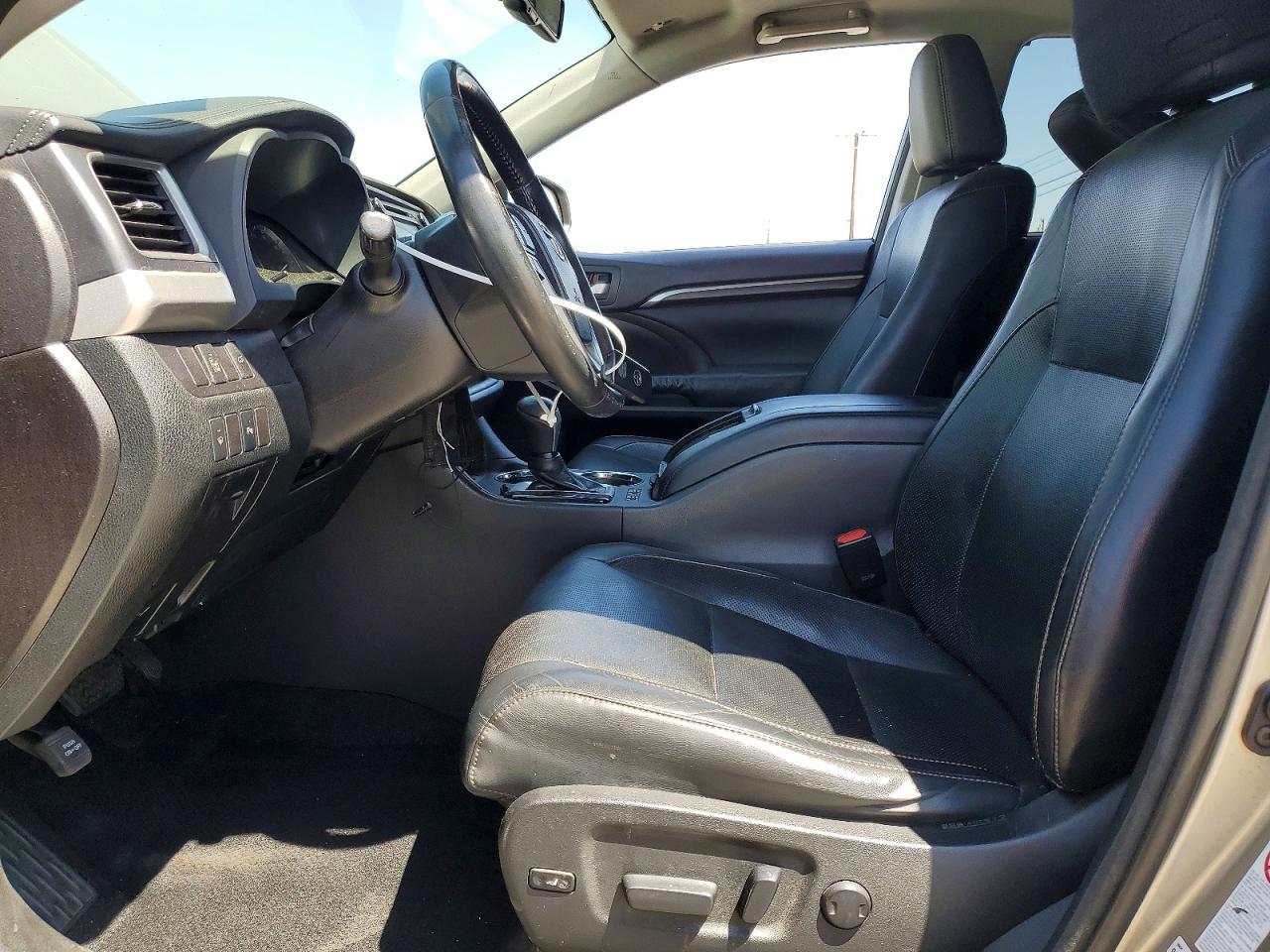 2014 Toyota Highlander Limited Beige vin: 5TDDKRFH7ES069608