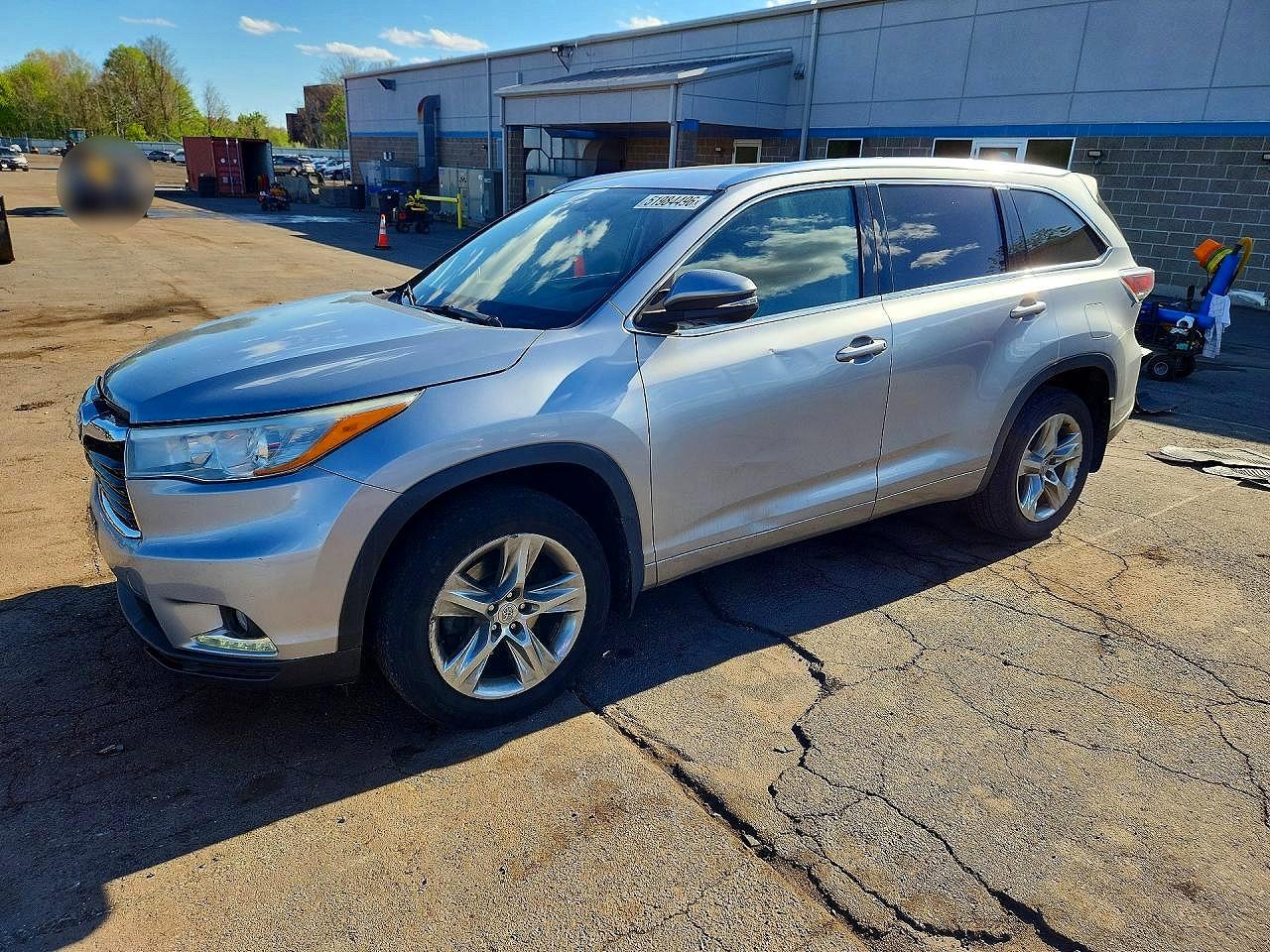 2015 Toyota Highlander Limited Silver vin: 5TDDKRFH7FS072168