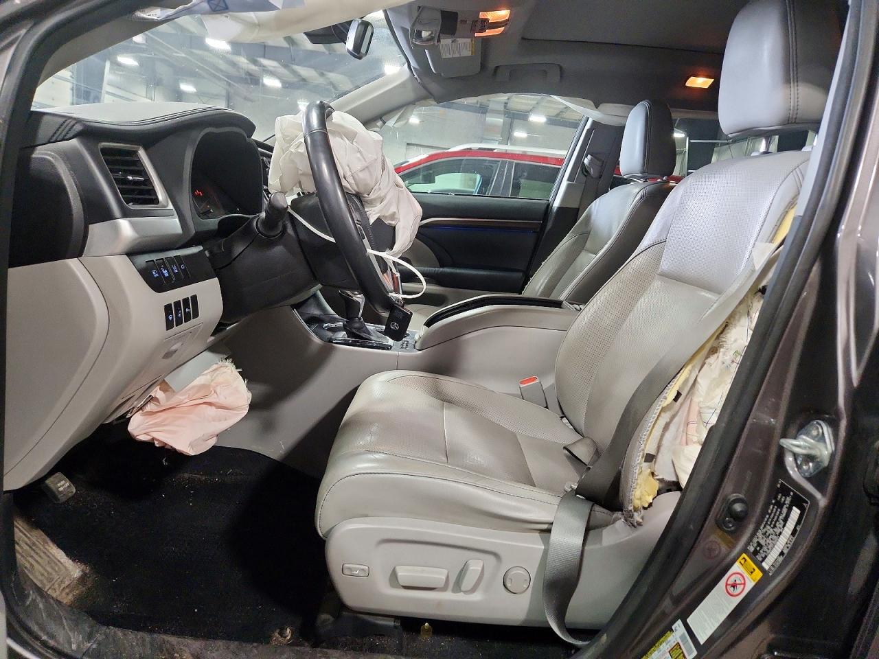 2015 Toyota Highlander Limited Platinum Gray vin: 5TDDKRFH7FS084031