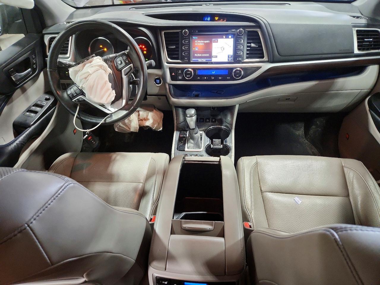 2015 Toyota Highlander Limited Platinum Gray vin: 5TDDKRFH7FS084031