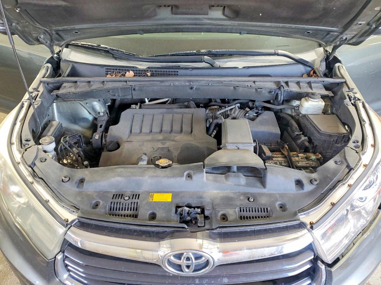 2015 Toyota Highlander Limited Gray vin: 5TDDKRFH7FS129646