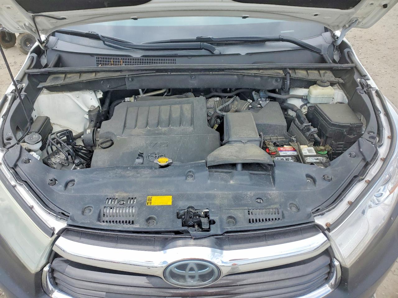 2015 Toyota Highlander Limited Platinum White vin: 5TDDKRFH7FS182606
