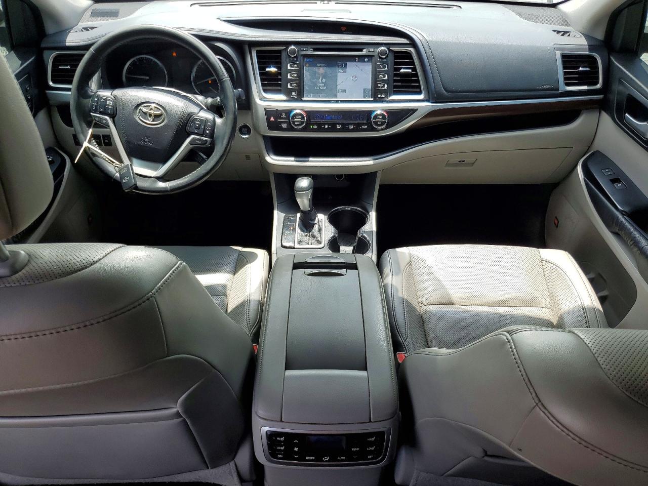 2015 Toyota Highlander Limited Platinum Two Tone vin: 5TDDKRFH7FS182606