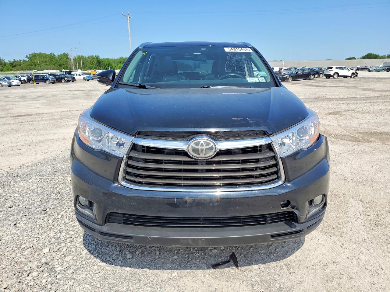 2014 Toyota Highlander Limited Platinum Черный vin: 5TDDKRFH8ES045351