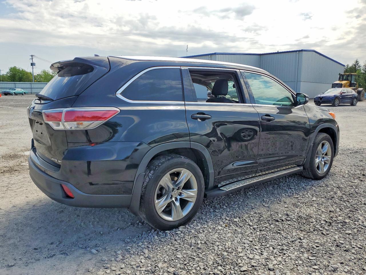 2014 Toyota Highlander Limited Platinum Черный vin: 5TDDKRFH8ES045351