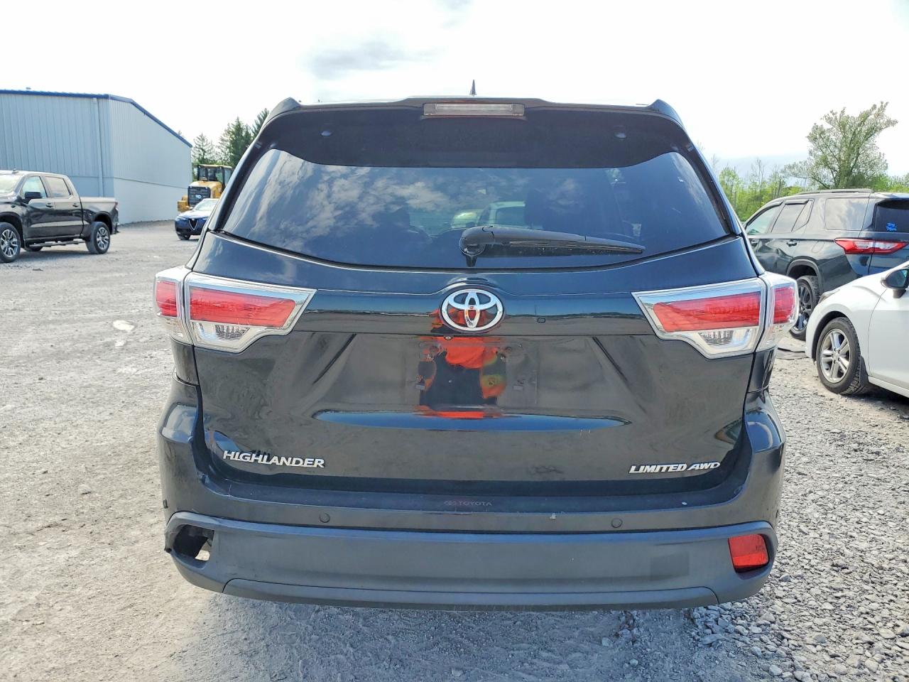 2014 Toyota Highlander Limited Platinum Черный vin: 5TDDKRFH8ES045351