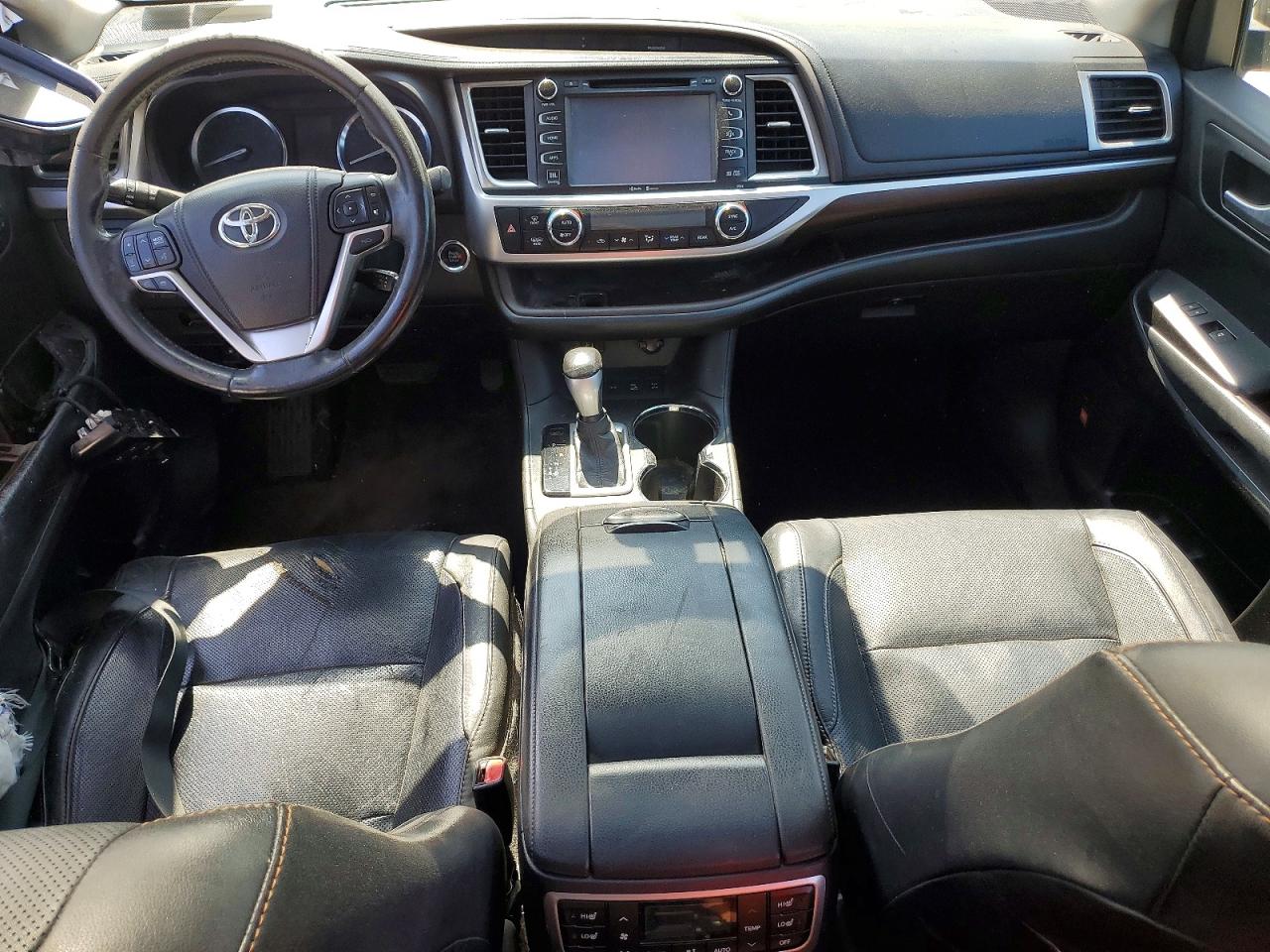 2014 Toyota Highlander Limited Platinum Черный vin: 5TDDKRFH8ES045351