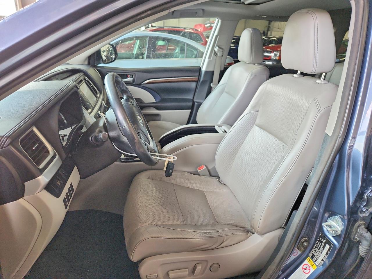 2014 Toyota Highlander Limited Blue vin: 5TDDKRFH8ES049903