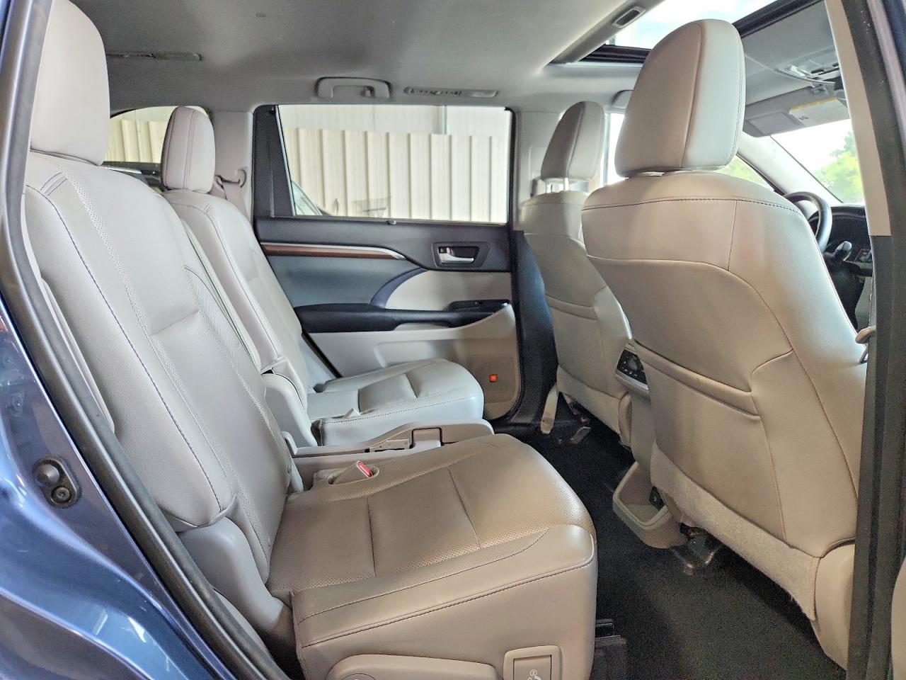 2014 Toyota Highlander Limited Blue vin: 5TDDKRFH8ES049903