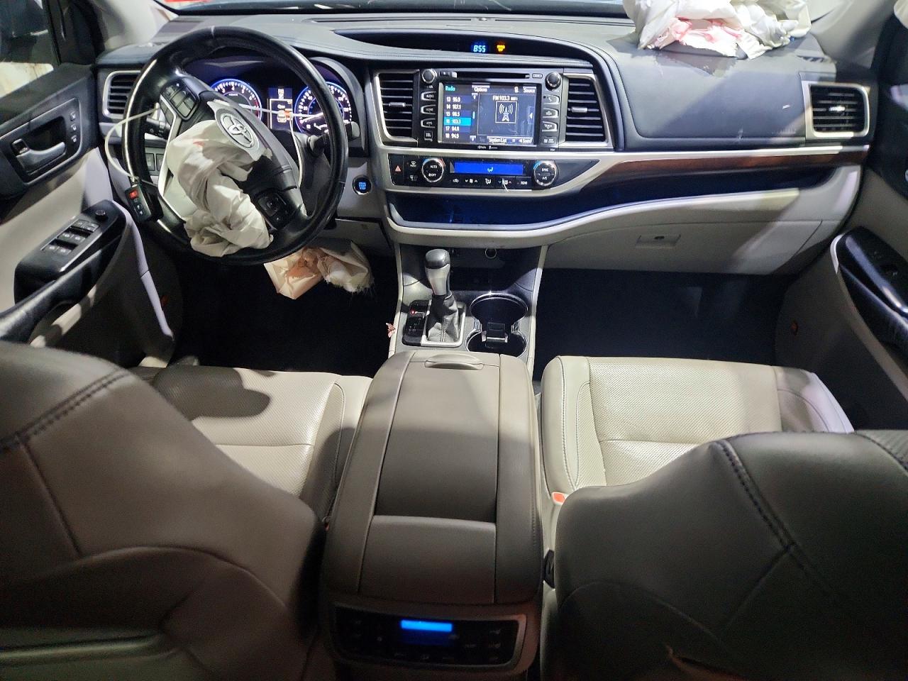 2015 Toyota Highlander Limited Platinum Blue vin: 5TDDKRFH8FS099539