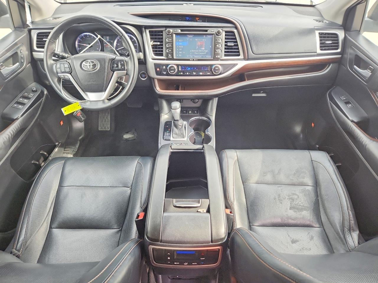 2015 Toyota Highlander Limited Gray vin: 5TDDKRFH8FS118042